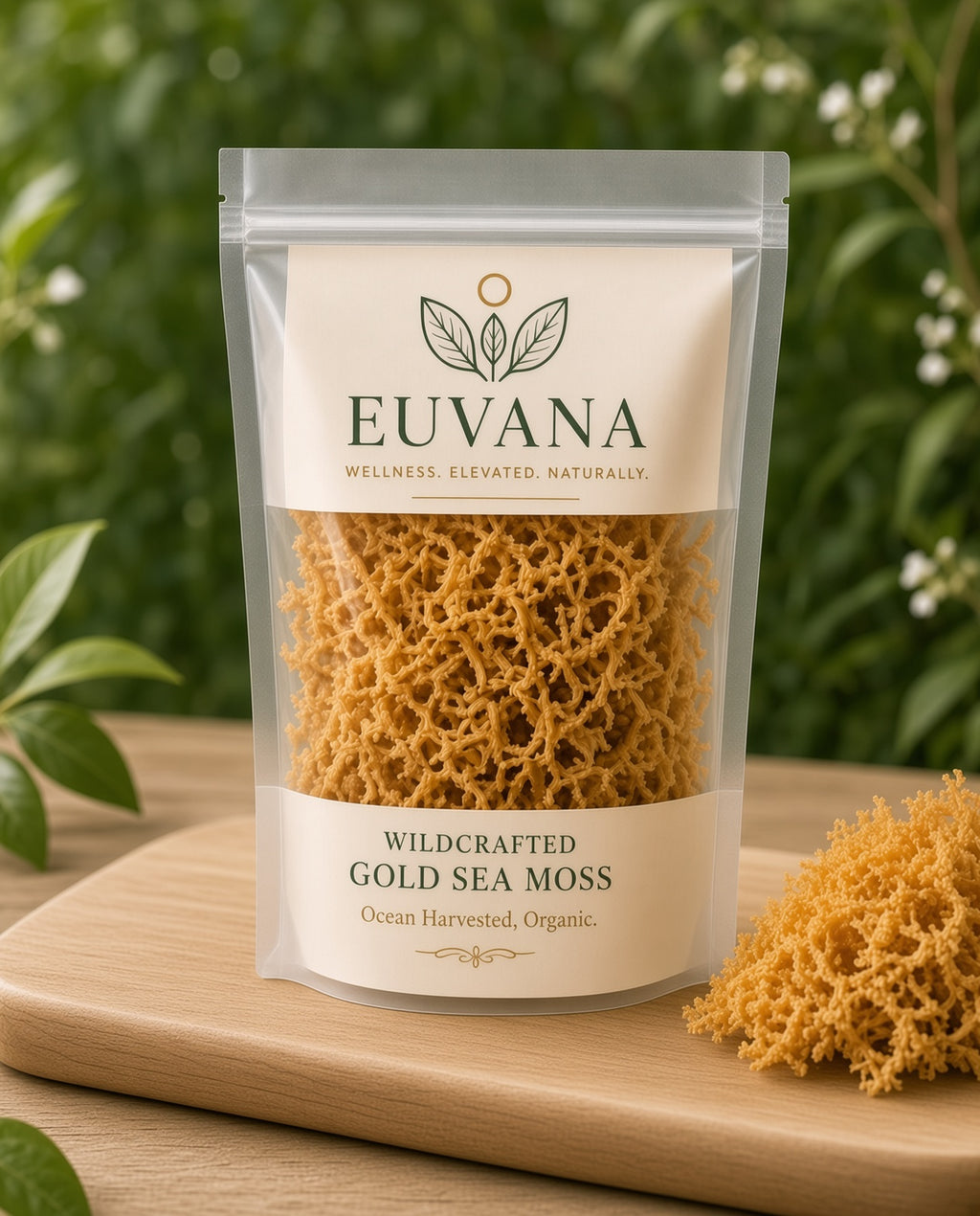 EuvanaWellness™ Organic Gold Sea Moss