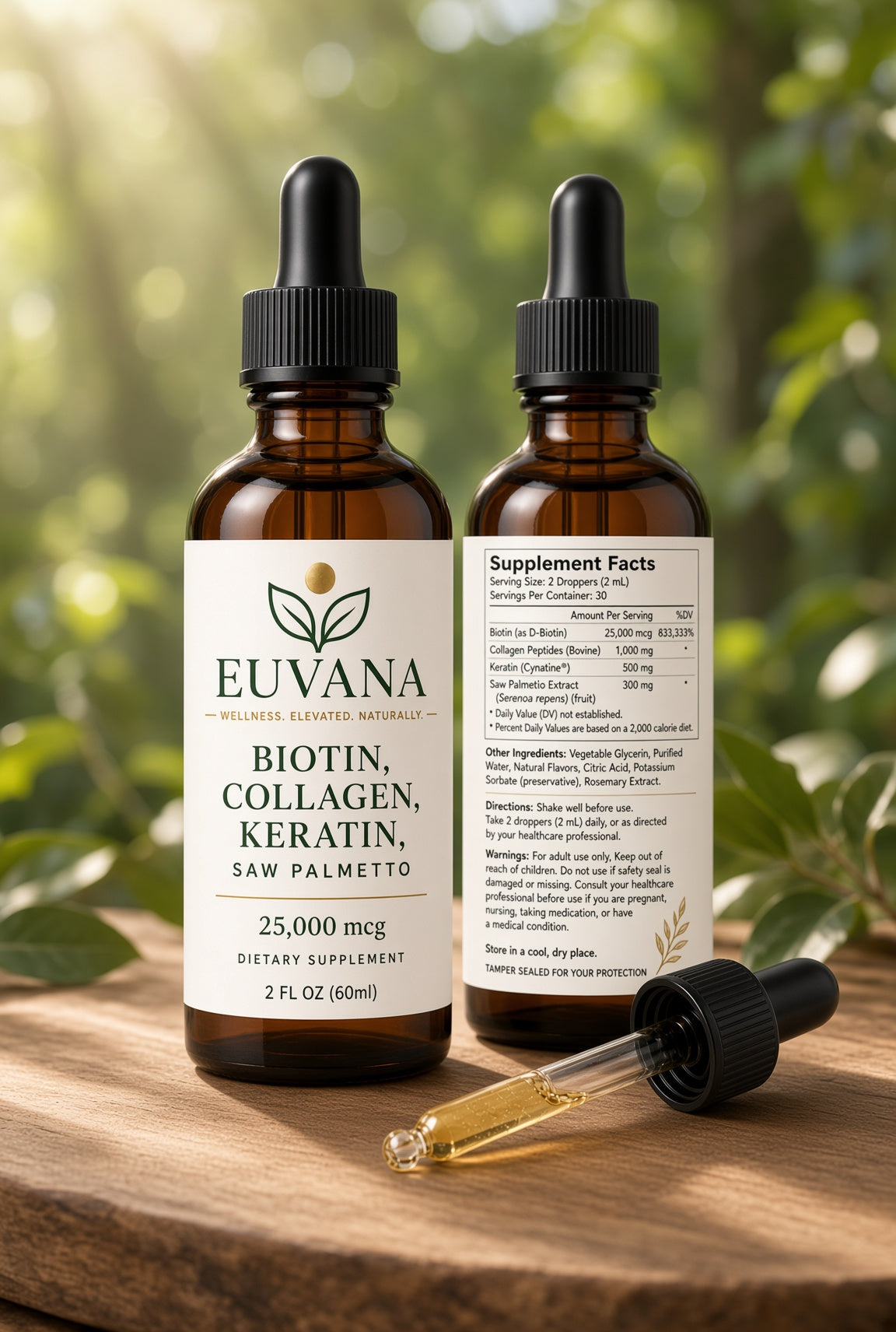 EuvanaWellness™ Beauty Liquid Drops